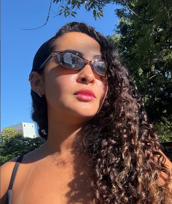 Retrato de Raiane Vieira, participante do curso